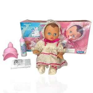 Playmates 1995 Vintage Water Babies Doll Dress With Original Box And Accessories